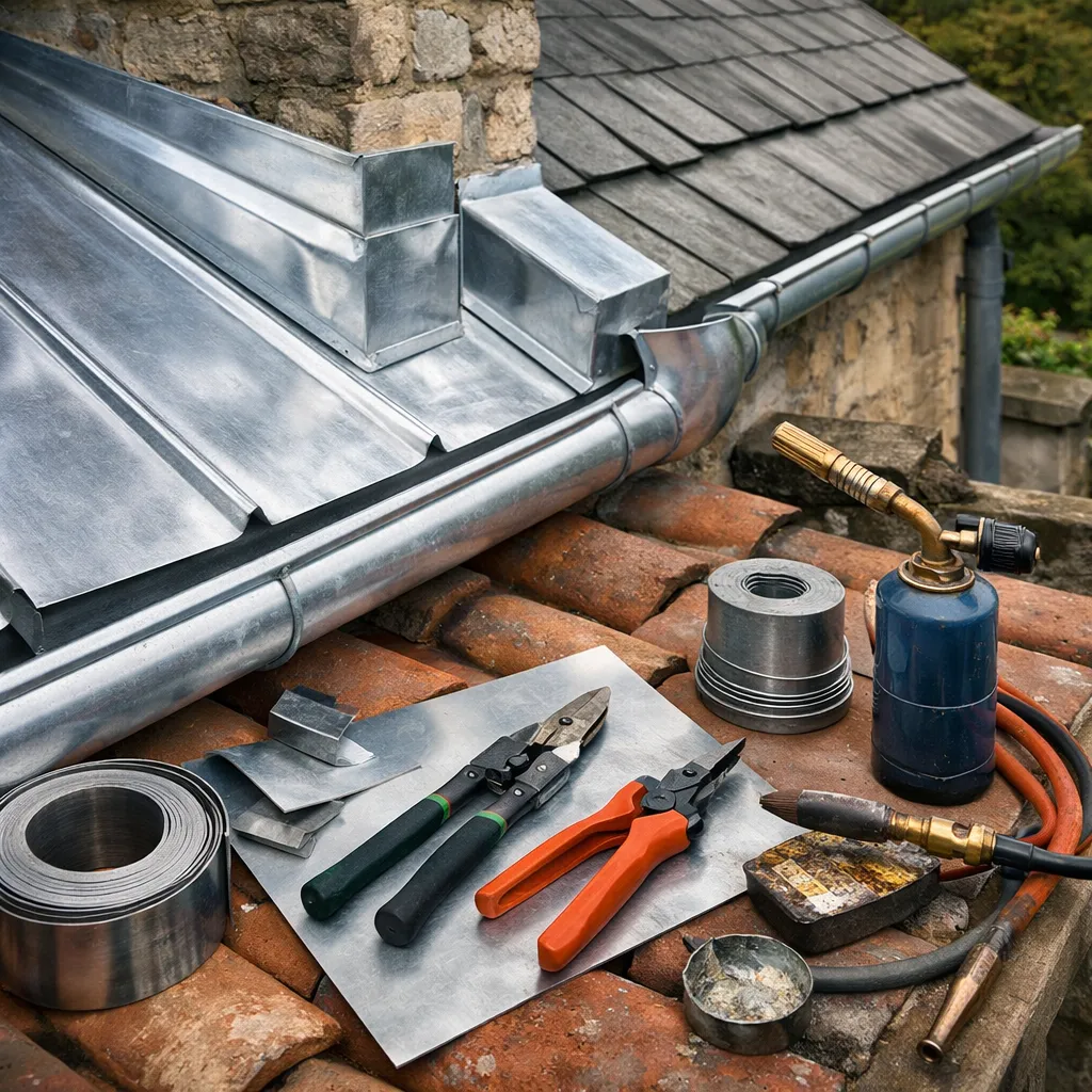 Travaux de zinguerie par couvreur professionnel - Toitpro Rénové